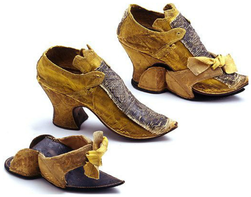 Обувь 18 век