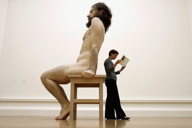 Гиперреалистические скульптуры Рона Муека 